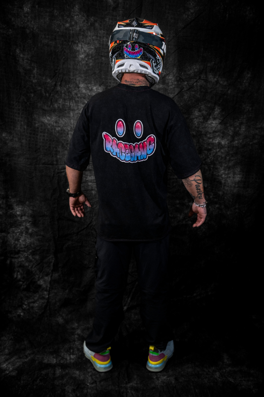 T-shirt Smile Washed