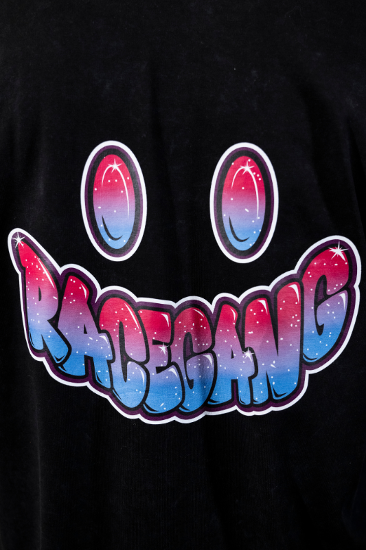 T-shirt Smile Washed