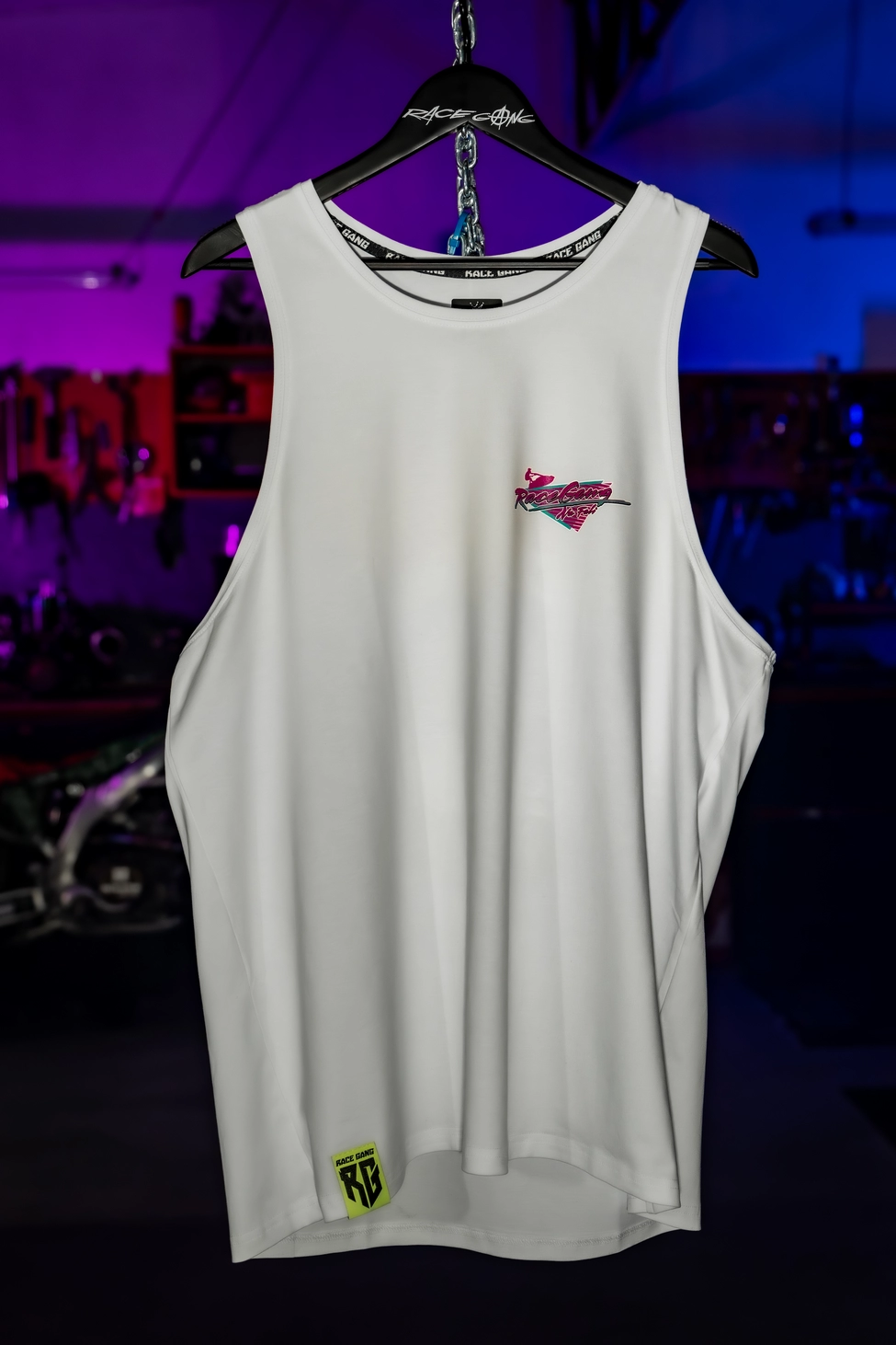 Tank Top Na Fali Biały