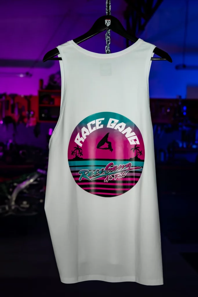 Tank Top Na Fali Biały