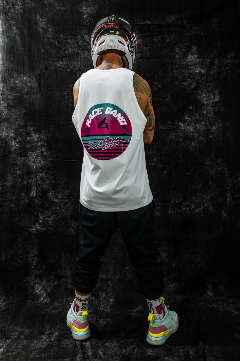 Tank Top Na Fali Biały